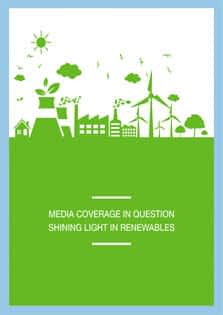 This study looks at the media's coverage of renewable energy and aims to understand how its significance is regarded in the mainstream newsrooms in order to ensure that the media plays an effective role in promoting a green transition. To get a comprehensive assessment of news coverage on renewable energy compared to the broader issues of climate change, environment, and non-renewable energy, it analysed 496 news pieces published over three years from 2020 to 2022 in ten leading media outlets. Out of the items analyzed, it was discovered that just 4% of the coverage focused on renewable energy, with 75% of the coverage coming from newspapers. To improve the caliber of the issue's coverage, it suggests creating a pool of journalists with pertinent experience and engaging news managers.