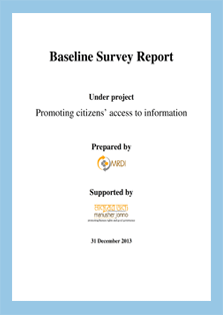Baseline Survey Report: Promoting Citizens’ Access to Information Project